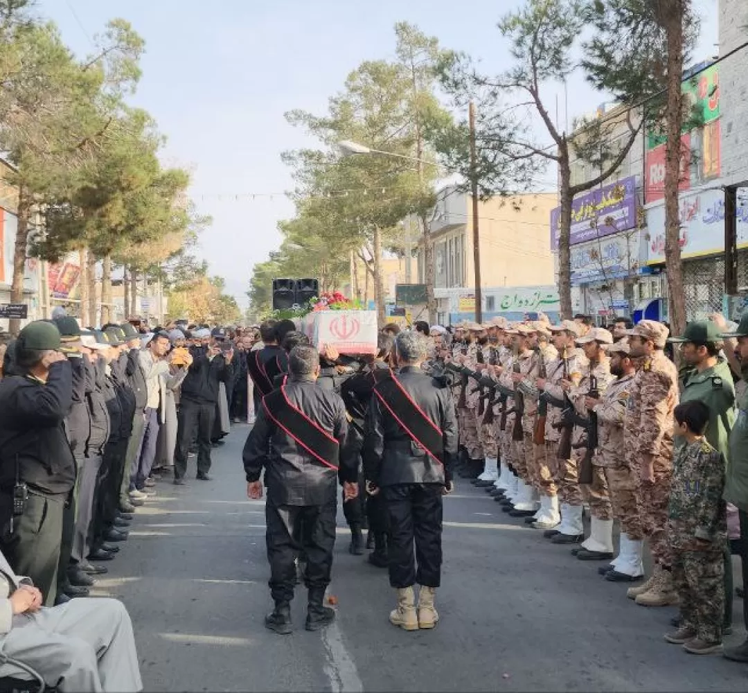 استقبال از شهید گمنام در خلیلآباد