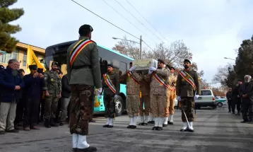 میزبانی قوچان از شهید گمنام فاطمی