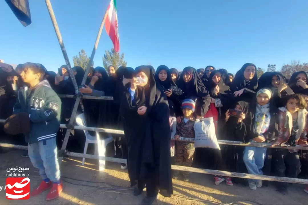 تشییع و خاکسپاری شهید گمنام در نیشابور