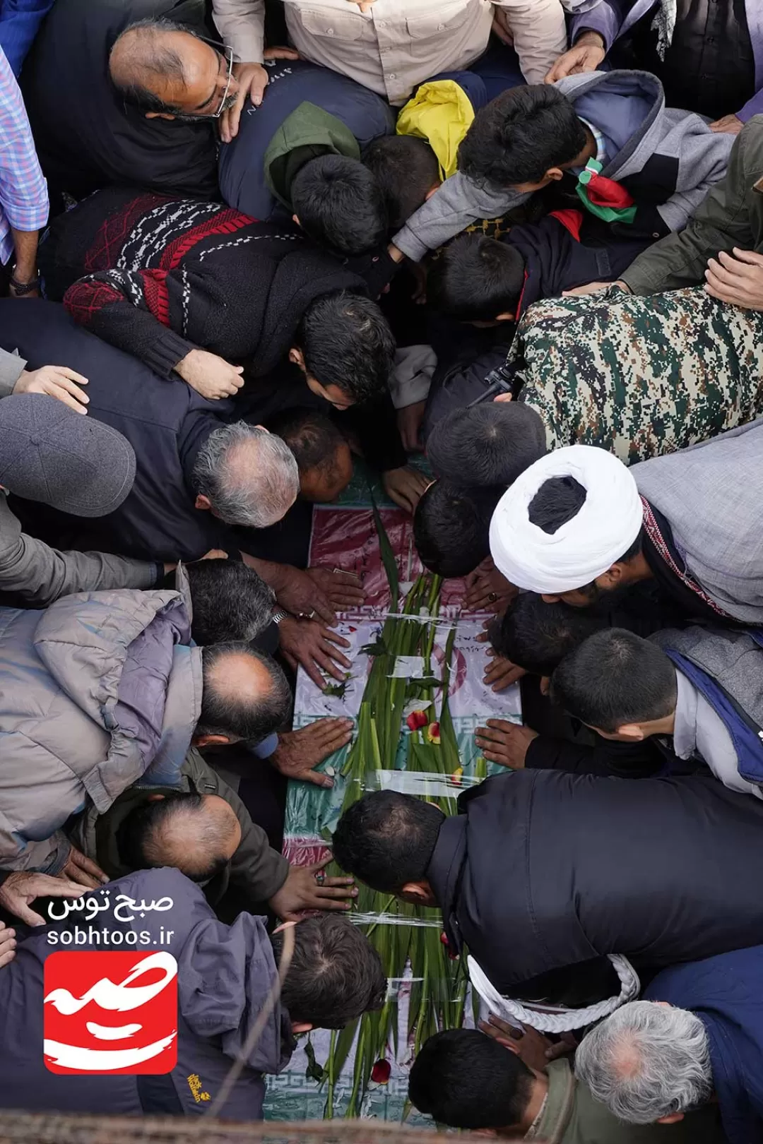 تشییع و خاکسپاری شهید گمنام در سبزوار