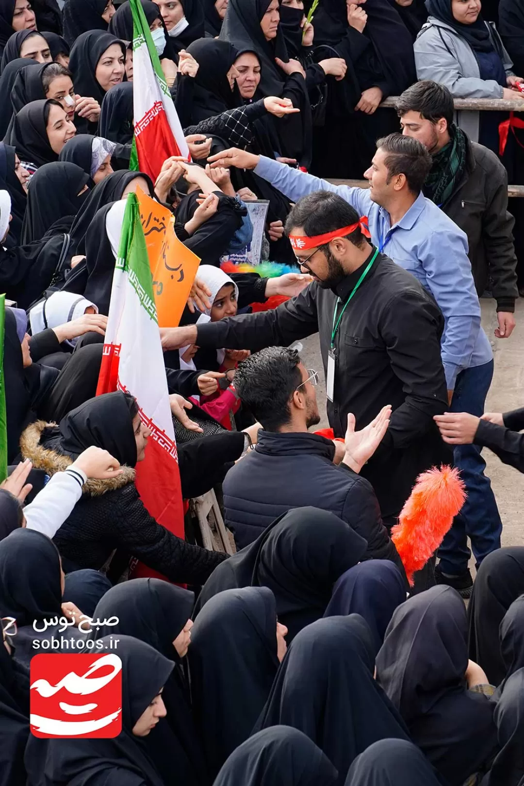تشییع و خاکسپاری شهید گمنام در سبزوار