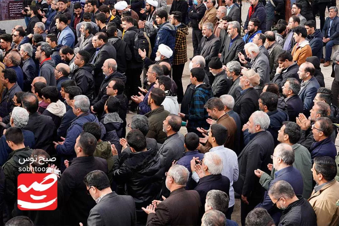 تشییع و خاکسپاری شهید گمنام در سبزوار