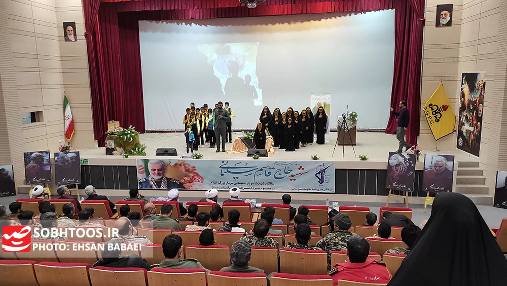 گرامیداشت چهارمین سالگرد شهادت سردار دل‌ها در سرخس
