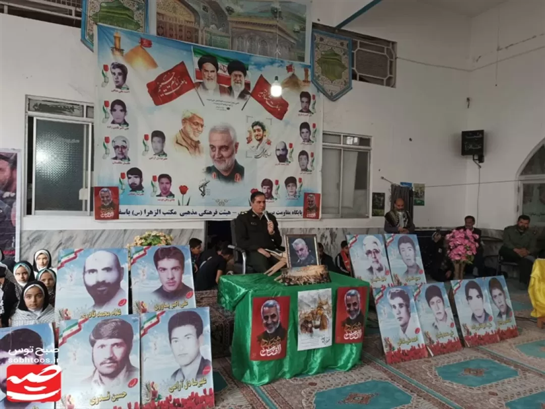 چهارمین سالگرد شهادت سردار دل‌ها در رشتخوار