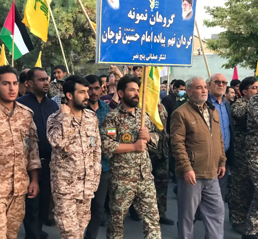 راهپیمایی مردم قوچان در محکومیت جنایات اسرائیل