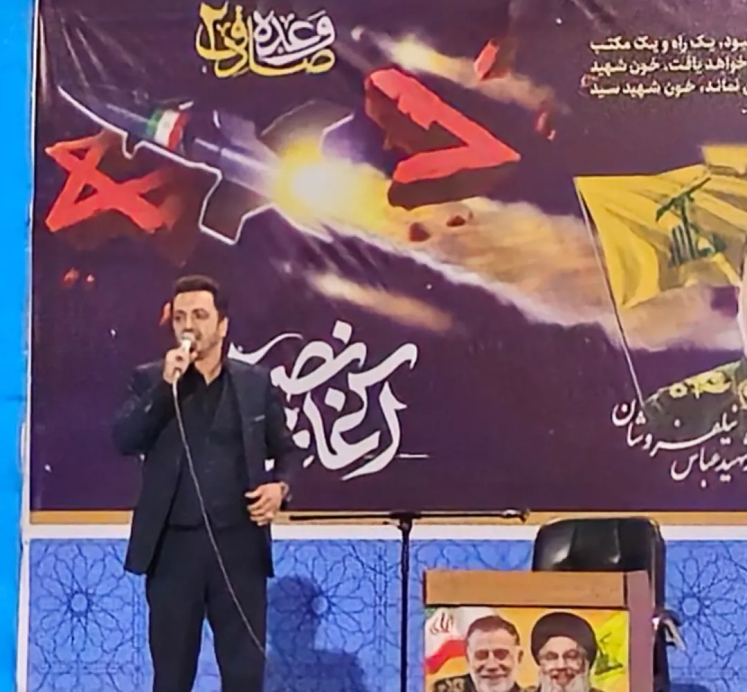بزرگداشت شهید سیدحسن نصرالله در زیارتگاه شهید مدرس