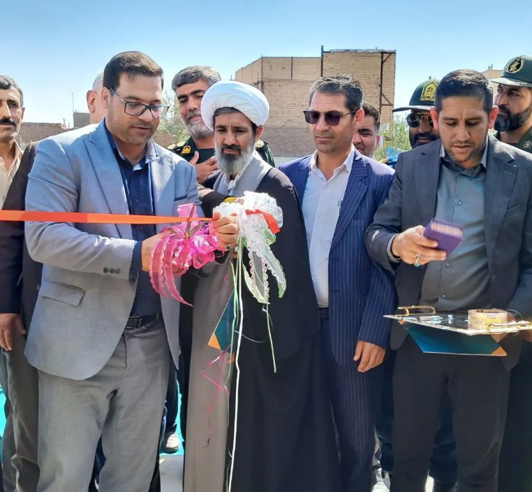 مدرسه ۶ کلاسه در روستای خیرآباد افتتاح شد