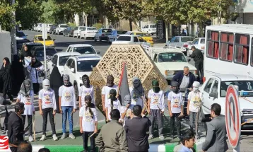 حضور باشکوه مردم کاشمر در راهپیمایی ۱۳ آبان