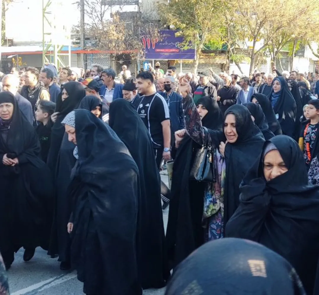 راهپیمایی نمازگزاران نیشابور در محکومیت جنایات اسرائیل