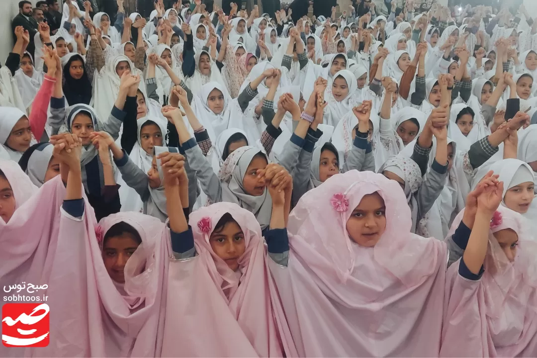 جشن تکلیف ۴۵۰ دانش آموز میان‌جلگه برگزار شد