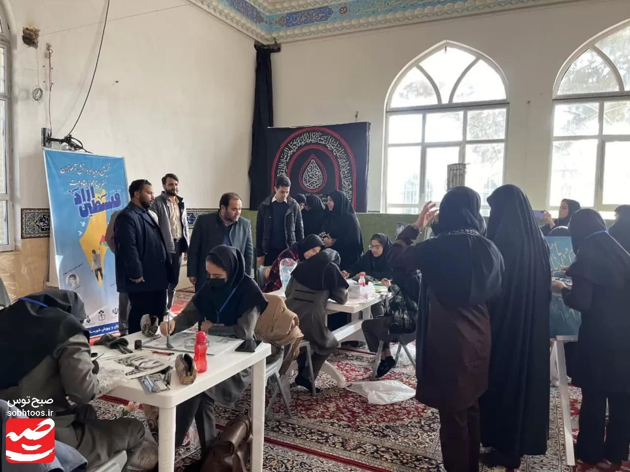 نخستین رویداد دانش‌آموزان هنرمند محور مقاومت در کاشمر
