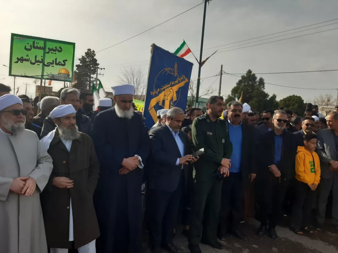 راهپیمایی ۲۲ بهمن در شهر و روستاهای تربت‌جام