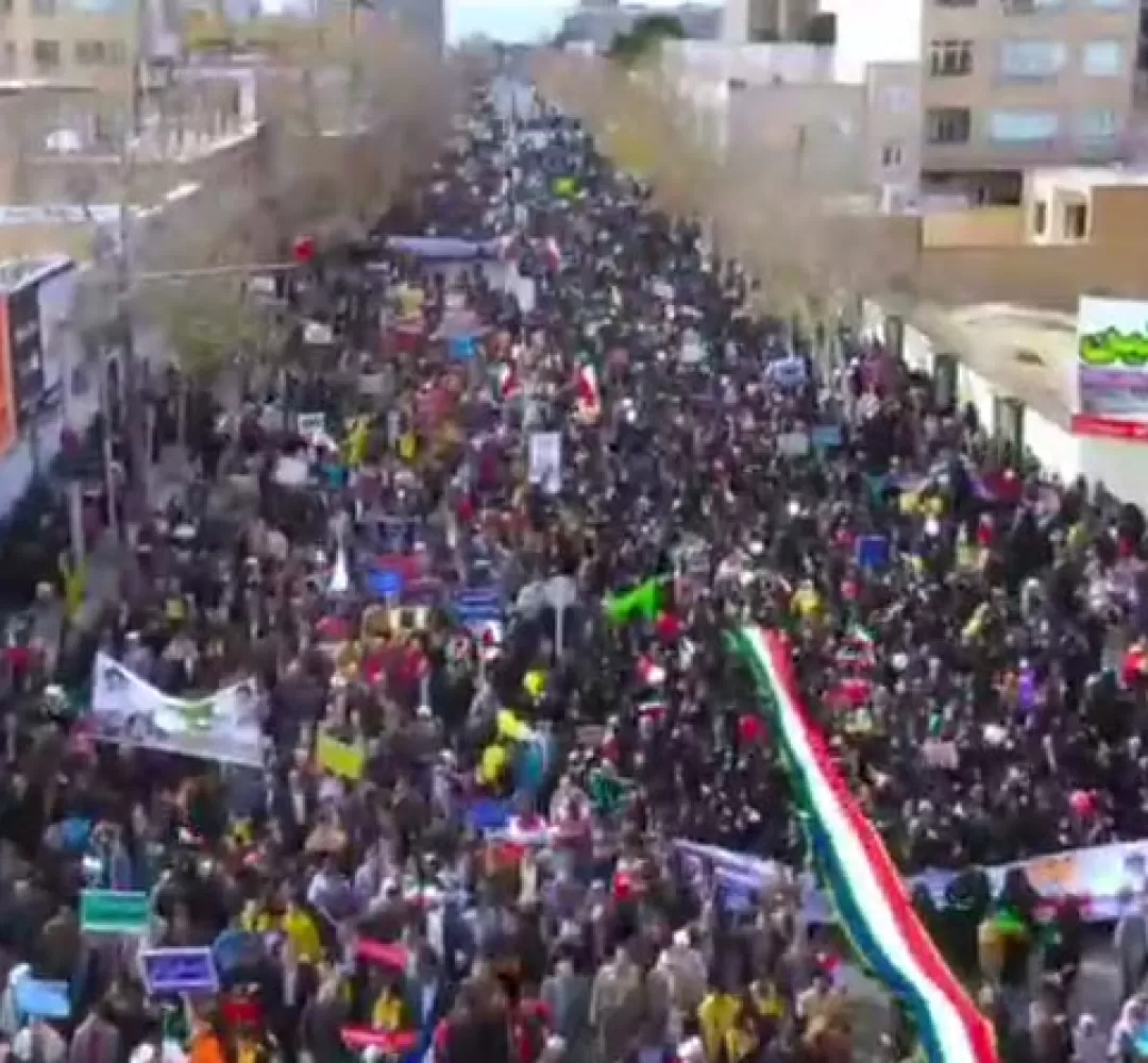 حضور پرشور مردم کاشمر در جشن پیروزی انقلاب