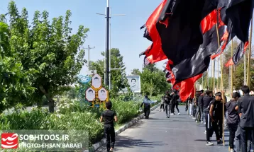 خطه مرزنشینان ایران اسلامی غرق در عزای عاشورای‌ حسینی