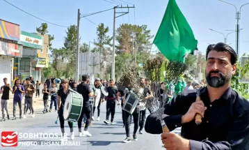 خطه مرزنشینان ایران اسلامی غرق در عزای عاشورای‌ حسینی