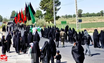 خطه مرزنشینان ایران اسلامی غرق در عزای عاشورای‌ حسینی