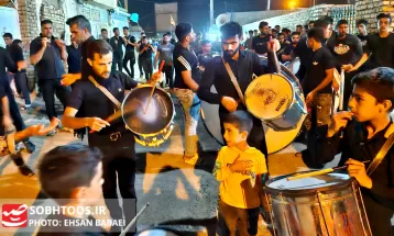 عزاداری شب دوازدهم محرم در روستای کندکلی سرخس