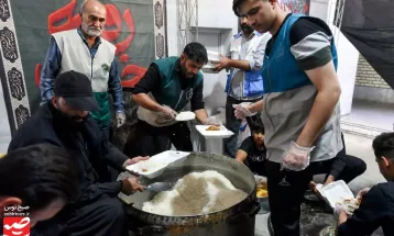 خدمت‌رسانی به زائران اربعین حسینی در مرز دوغارون