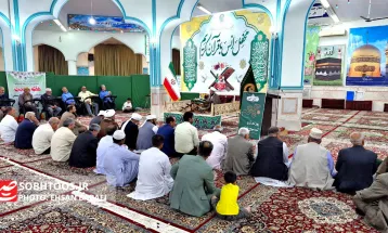 جشن میلاد پیامبر اعظم و امام جعفر صادق (ع) در سرخس