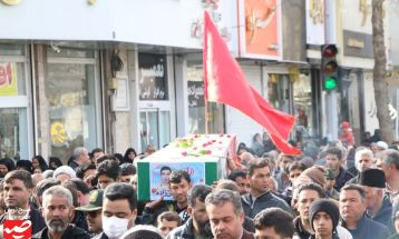 پیکر شهید «حسن‌زاده» به آغوش خانواده بازگشت