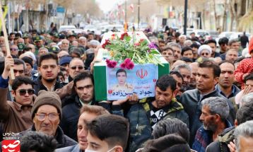 پیکر شهید «حسن‌زاده» به آغوش خانواده بازگشت