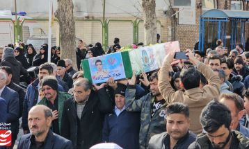 پیکر شهید «حسن‌زاده» به آغوش خانواده بازگشت