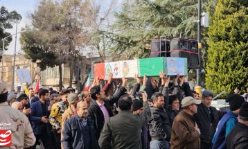 پیکر شهید «حسن‌زاده» به آغوش خانواده بازگشت