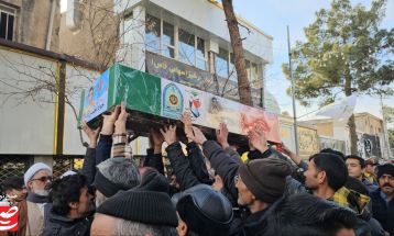 پیکر شهید «حسن‌زاده» به آغوش خانواده بازگشت