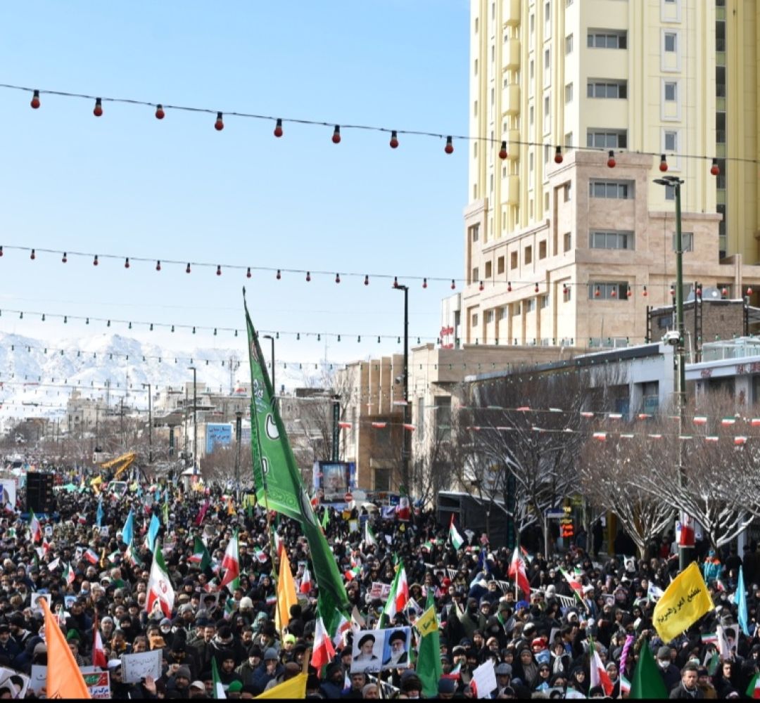 خروش خراسانیها در چهلوششمین فجر انقلاب اسلامی