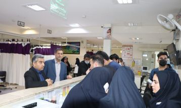 بازدید سرزده فرماندار تربت‌جام از بیمارستان سجادیه