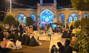جشن میلاد امام هشتم در سرخس