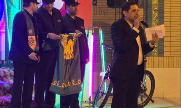 جشن میلاد امام هشتم در سرخس