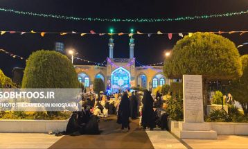 جشن میلاد امام هشتم در سرخس