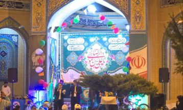 جشن میلاد امام هشتم در سرخس