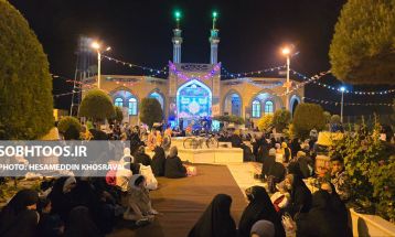 جشن میلاد امام هشتم در سرخس