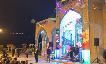 جشن میلاد امام هشتم در سرخس