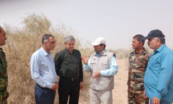مبارزه گسترده با آفت ملخ کوهان‌دار در گناباد