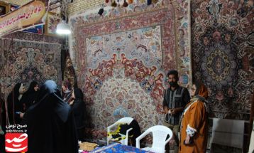 جشنواره فرش دستباف مرندیز در بجستان برگزار شد