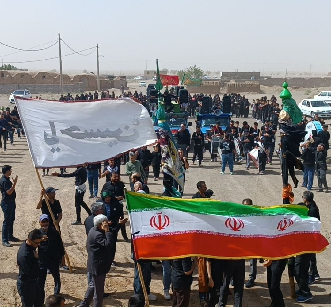 مراسم عزاداری تاسوعای حسینی در روستاهای بخش روداب