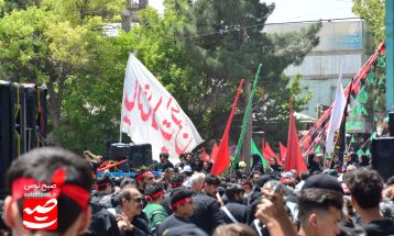 آئین سوگواری تاسوعای حسینی در قوچان