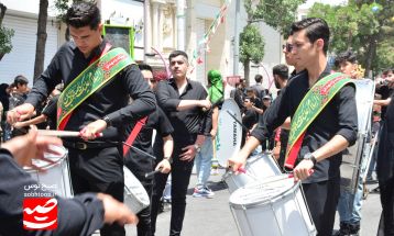 آئین سوگواری تاسوعای حسینی در قوچان