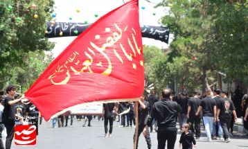 آئین سوگواری تاسوعای حسینی در قوچان
