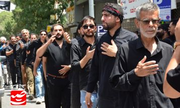آئین سوگواری تاسوعای حسینی در قوچان