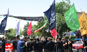 آئین سوگواری تاسوعای حسینی در قوچان