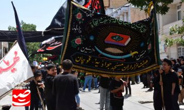 عزاداران قوچانی در عاشورای حسینی