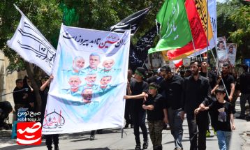 عزاداران قوچانی در عاشورای حسینی
