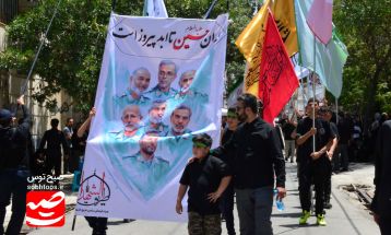 عزاداران قوچانی در عاشورای حسینی