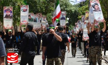 عزاداران قوچانی در عاشورای حسینی