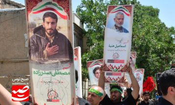 عزاداران قوچانی در عاشورای حسینی