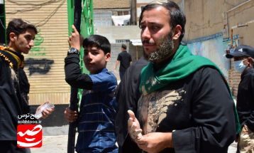 عزاداران قوچانی در عاشورای حسینی